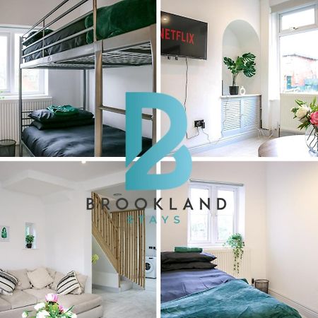 Chic 3Bed Flat In Manchester With Washer Wifi And Full Kitchen- Ideal For Contractors & Relocation By Brookland Stays Bolton Exterior photo